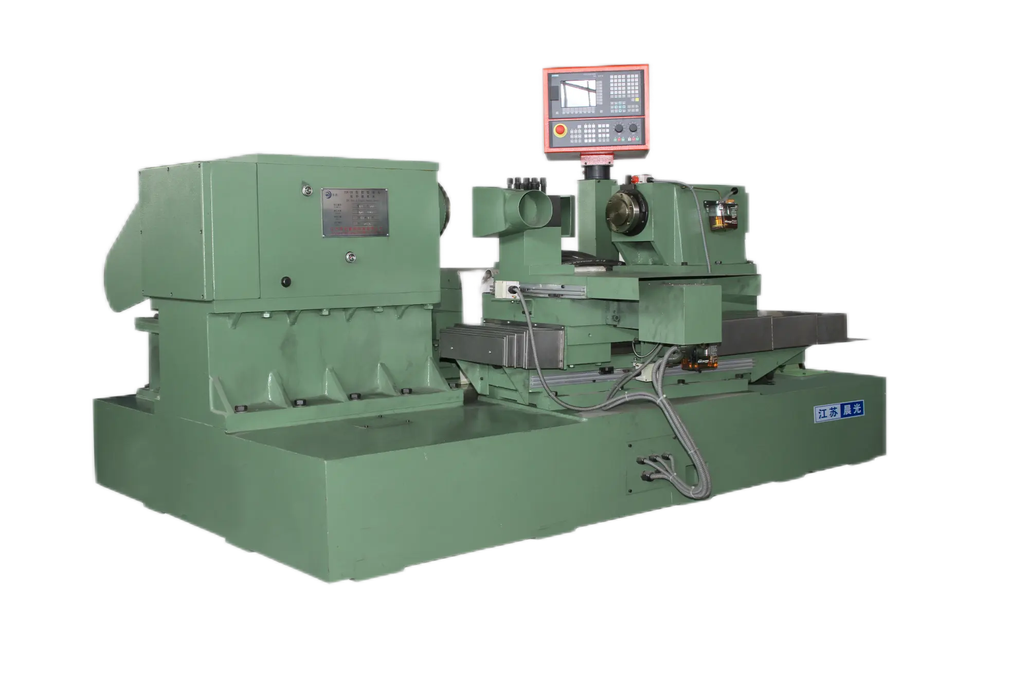 CGK-26 CNC joint double outer cone lathe in a production plant