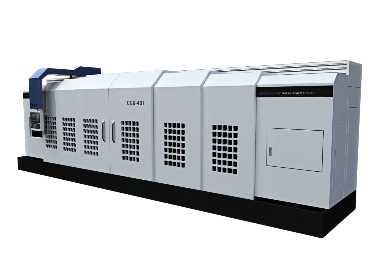 CGK-401 / CGK-402 / CGK-404 CNC high-precision screw whirlwind milling machine in a long-part machining shop