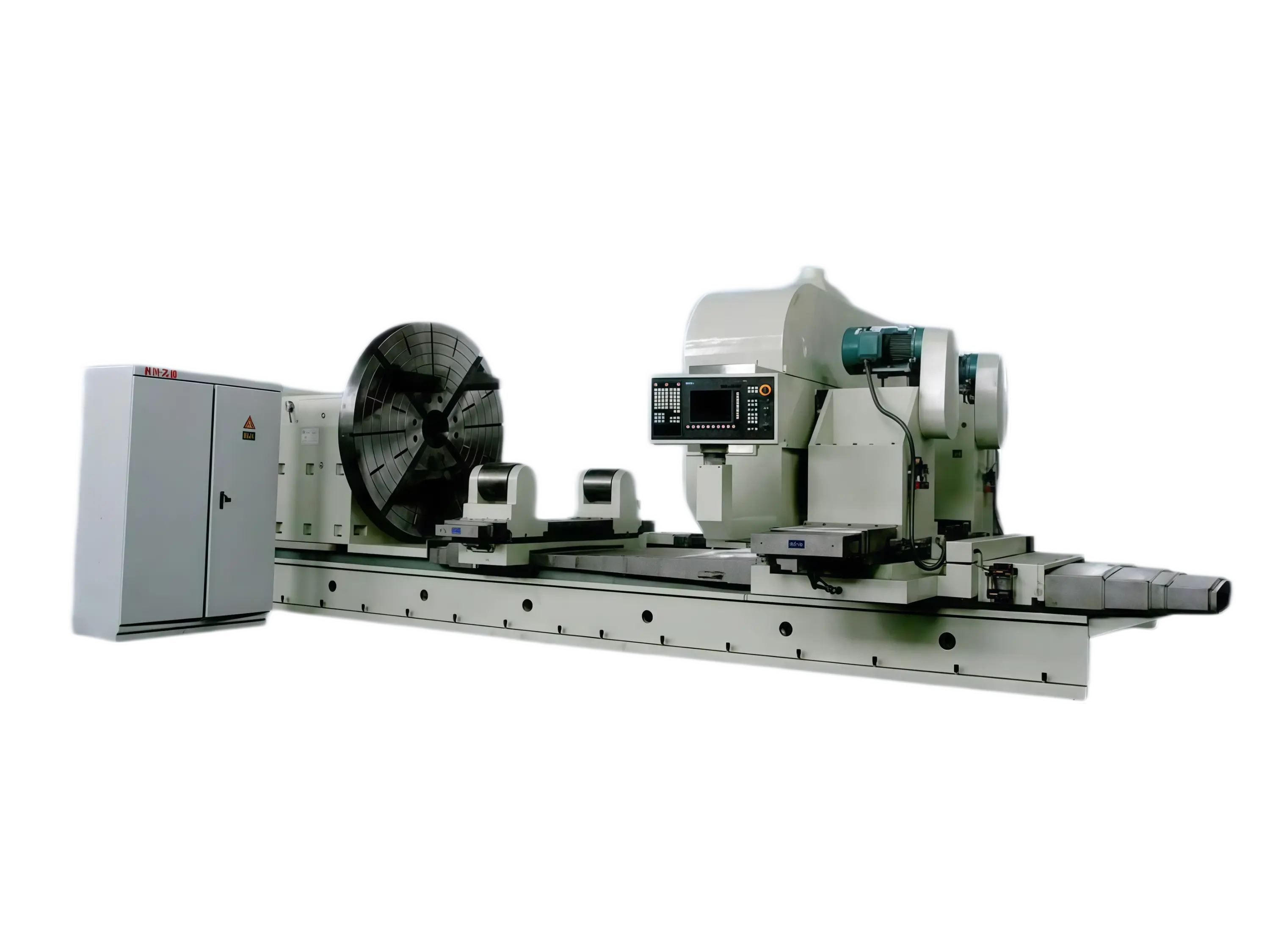 CGK-41 CNC carbon electrode thread processing machine in a production plant